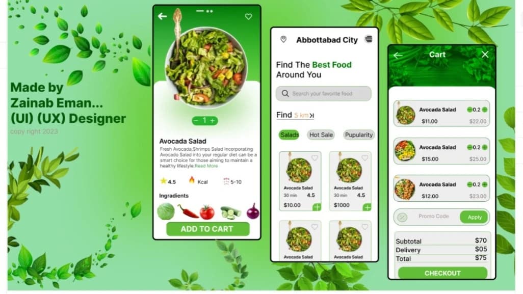 FreshBite Food Delivery App
